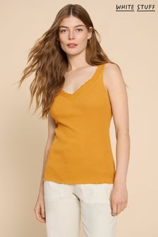 White Stuff Orange Seabreeze Vest (B02502) | AED125