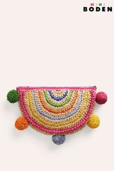 Boden Straw Rainbow Bag (B02540) | 150 د.إ