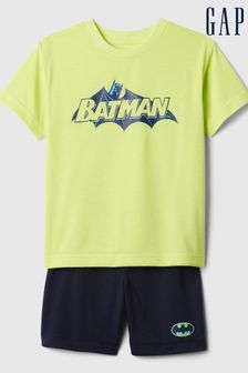 Gap Green DC Batman Graphic Short Sleeve Pyjama Set (3-13yrs) (B02573) | €29