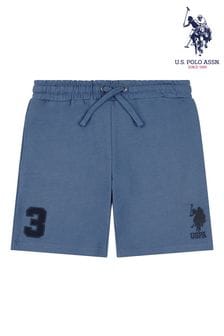 Modra temna - U.s. Polo Assn. Boys Player 3 Sweat Shorts (B02970) | €40 - €48