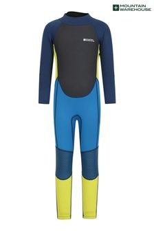 Mountain Warehouse Blue Kids Full Length 2.5mm Neoprene Wetsuit (B04083) | $94