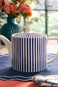 Spode Blue Steccato Teapot (B04146) | €155