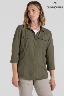 Craghoppers Green NL Adventure Long Sleeve Shirt III (B04222) | AED444