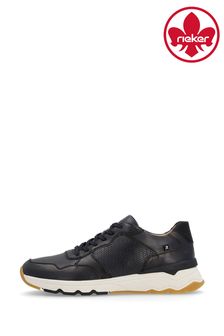 Rieker Mens Black Evolution Lace-Up Shoes (B04400) | 495 QAR