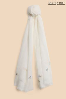 White Stuff Embroidered Blend Scarf (B04892) | 185 ر.س