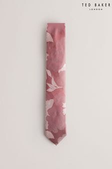 Ted Baker Pink Spikes Camo Floral Silk Tie (B05018) | R990