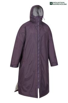 Mountain Warehouse Purple Womens Tidal Waterproof Changing Robe (B05610) | kr1,830