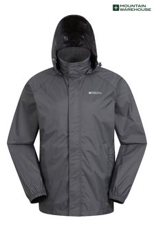 Mountain Warehouse Grey Pakka Waterproof Jacket - Mens (B05644) | €43