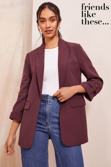 Rot - Friends Like These Edge To Edge Blazer (B05878) | 67 €