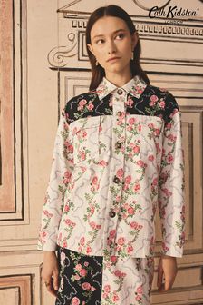 Cath Kidston Rose Flutter Twill 100% Cotton Jacket (B06053) | $154