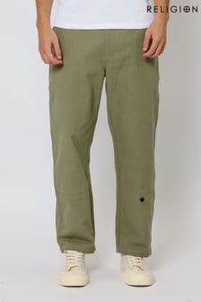 Зеленый - Religion брюки чинос с пуговицами (B06380) | €106