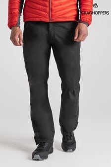 Craghoppers Stefan Black Trousers (B06409) | $137