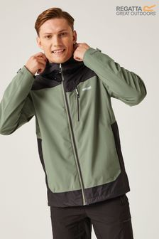Зеленый - Водонепроницаемая стретчевая куртка Regatta Highton II (B06561) | €93