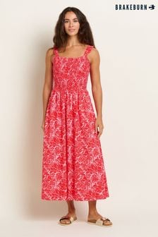 Brakeburn Red Josie Maxi Dress (B06815) | kr883