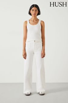 Белый - Расклешенные джинсы Hush Rowan (B07005) | €118