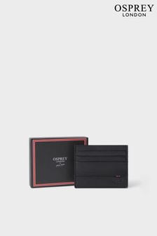 Osprey London The London Leather Black Card Pouch (B07322) | €44