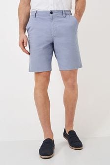 ブルー - Crew Clothing Classic Bermuda Cotton Stretch Chino Shorts (B07734) | ￥9,690