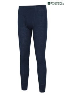 Синий - Мужские термо-спортивные брюки из мериносовой сорочки Mountain Warehouse (B07737) | €64