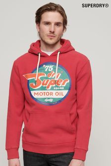 Superdry Red Gasoline Workwear Graphic Hoodie (B07879) | €87