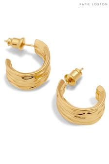 Katie Loxton Gold Tone Cleyo Hoop Waterproof Earrin Earrings (B10475) | kr480