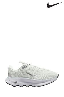 Nike White/Silver Motiva Premium Walking Trainers (B10679) | kr2 110