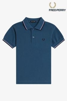 Newborn Unisex Older Boys Younger Girls Fred Perry Blue Clothing Next Singapore