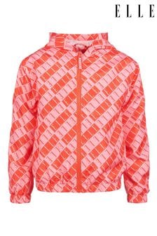 Elle Junior Girls Pink Windbreaker Jacket