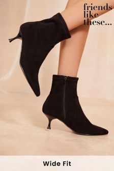 Kitten Heel Wide Ankle Boots Next Luxembourg