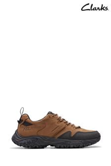 Clarks Brown Leather ATL Walk Go WP Shoes (B11757) | €189