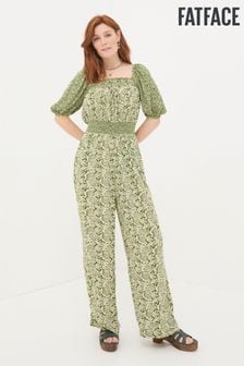 FatFace Eva Green Damask Floral Jumpsuit (B12064) | $106