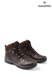 Craghoppers Lite NewHide Brown Shoes (B12127) | €173