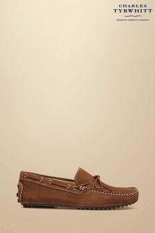 Charles Tyrwhitt Brown Driving Loafers (B12416) | $159