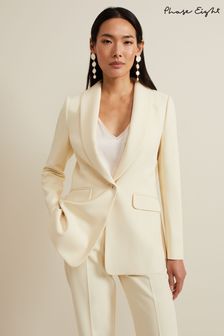 Phase Eight Yellow Alexis Shawl Collar Suit Jacket (B12722) | €216