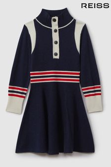 Girls Jumper Dress Colour Block Dresses Next Estonia