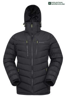 Mountain Warehouse Black Mens Vulcan II Padded Ski Jacket (B12781) | €181