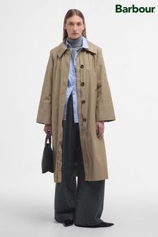 Barbour® Tan Brown Beatrix Showerproof Trench Coat (B12813) | €412