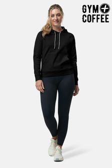 Gym + Coffee Black Womens Chill Pullover Hoodie (B12896) | $111