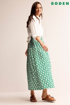Boden Green Rosaline Jersey Skirt (B14253) | €104