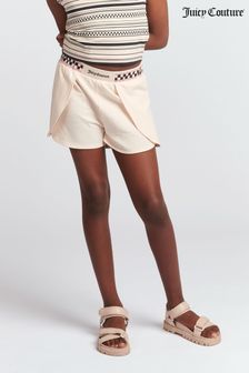 Juicy Couture Girls Cream Boxing Shorts