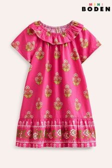 Boden Pink Pull-On Holiday Dress (B14744) | Kč990 - Kč1,150