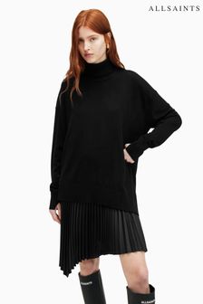 AllSaints Black Flora Dress (B14859) | kr2,843