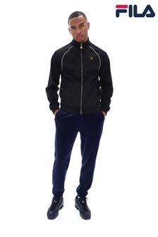 Fila Black Tristan Track Top With Piping Detail (B14989) | SGD 145