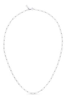 Orelia & Joe Oval Paperclip Necklace (B15132) | 139 د.إ