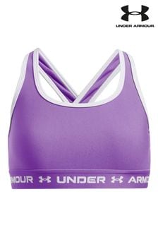 Under Armour Purple Crossback Mid Support Bra (B15139) | €28