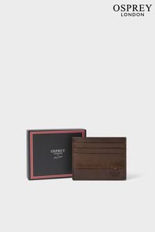 Коричневый - Кожаный кошелек для карточек Osprey London The London (B15190) | €46
