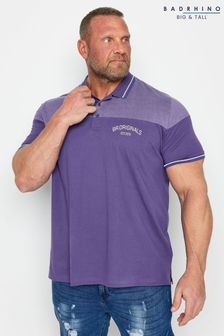 BadRhino Big & Tall 'Originals' Cut & Sew Polo Shirt