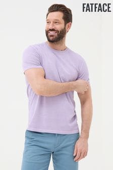 FatFace Purple Lulworth Crew T-Shirt (B15356) | $40
