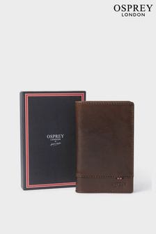 Коричневый - Платье-кошелек из микрокожи Osprey London Leather (B15380) | €78