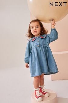 Girls Red Denim Baby Next Bahrain