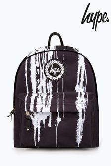 Hype. Boys Paint Runs Black Backpack (B15738) | AED166